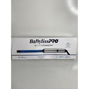 BaBylissPRO Nano Titanium Super Slim Curling Wand Digital Temperature